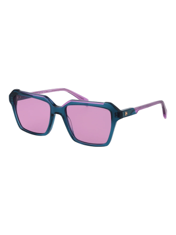 Ana Hickmann Damen Sonnenbrillen Rechteck Blau