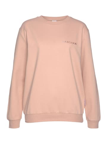 LASCANA Sweatshirt in apricot-roségoldfarben