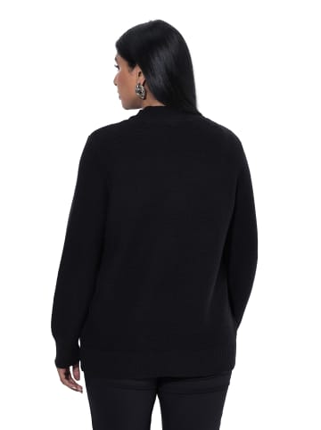 Ulla Popken Pullover in schwarz