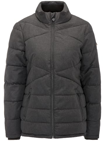 myMo Winterjacke in Schwarz Melange