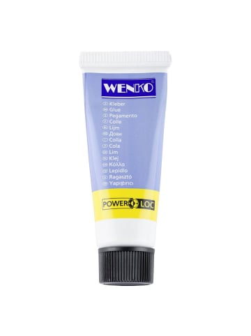 Wenko Power-Loc Fittings in Silbern, (B) 4 x (H) 4 x (L) 4 cm