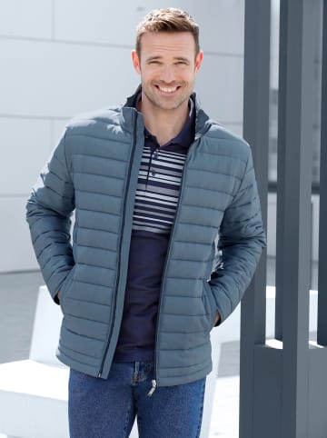 Sieh an! Steppjacke in rauchblau