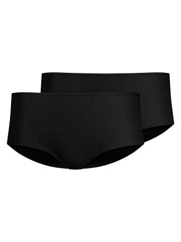 Skiny 2er Pack Advantage Modal Invisible Panty in Schwarz