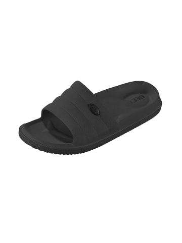 BECO the world of aquasports Badesandalen PASTELL in schwarz