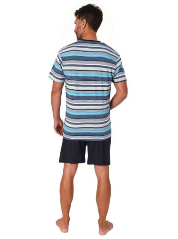NORMANN kurzarm Schlafanzug Shorty Pyjama - 80491 in türkis