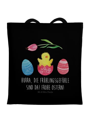 Mr. & Mrs. Panda Schultasche Küken Schlüpfen mit Spruch in Schwarz