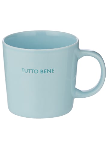 Butlers Tasse GOOD VIBES 6er-Set in Blau