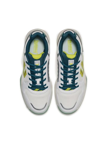 Hummel Hummel Hallenschuh All Court Innenbereich Damen in WHITE/GREEN/YELLOW
