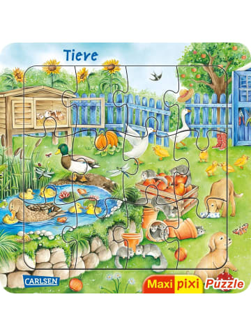 Carlsen Maxi Pixi: Maxi-Pixi-Puzzle VE 5: Tiere (5 Exemplare) | Ein Puzzle für Kinder...