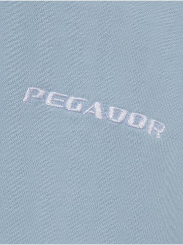 PEGADOR Shirt in hellblau