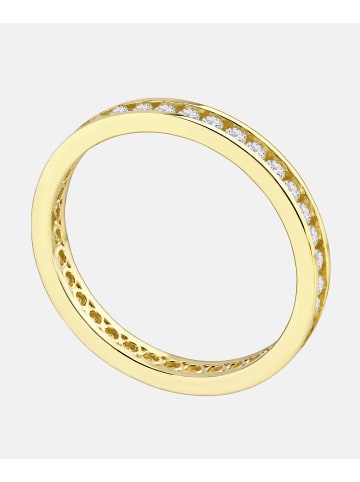 Vanlere Eternity-Ring aus 375 Gelbgold mit Zirkonia