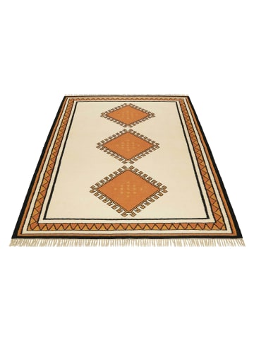 Wecon Home Kelim Teppich Afoud in beige/terracotta