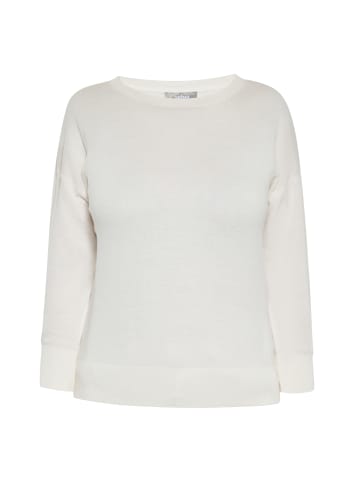 Usha Damen Pullover in WOLLWEISS