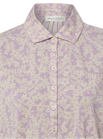 Marc O'Polo Bluse in lila beige - 0002
