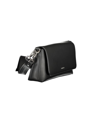 Calvin Klein Schwarz Polyester Damen Handtasche