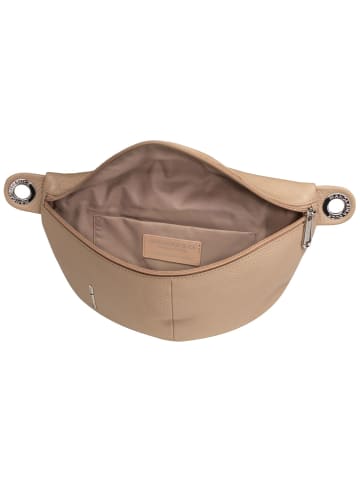 Mandarina Duck Gürteltasche Mellow Leather Bum Bag FZT73 in Warm Taupe