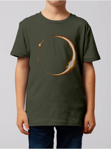 wat? Apparel T-Shirt Feuerring in Khaki