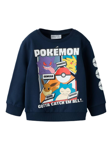 name it Sweatshirt Nmmsibo Pokemon in Dunkelblau