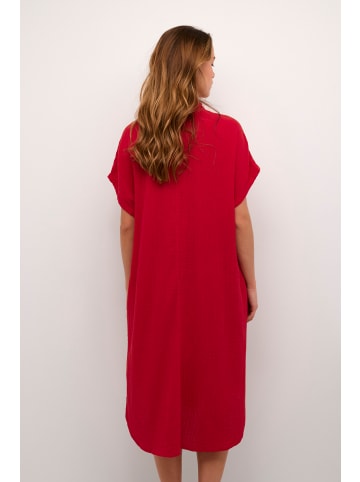 CULTURE Kleid CUelina Oversize fit in Racing Red
