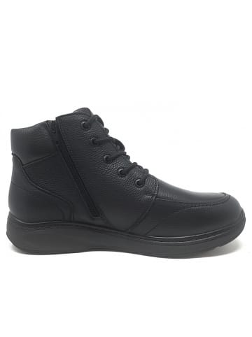 g-comfort Schnürstiefel Extraweit in Schwarz