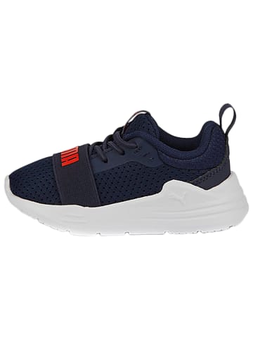 Puma Schnürsneaker Kind Wired Run Ac Blau