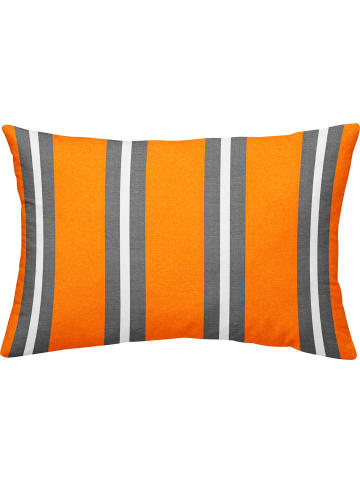 Erwin Müller Nicky-Velours, Samt Kissenhülle in orange