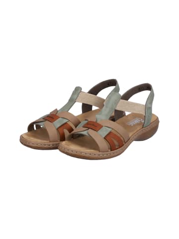 rieker Rock Sandalen mit Gummibändern