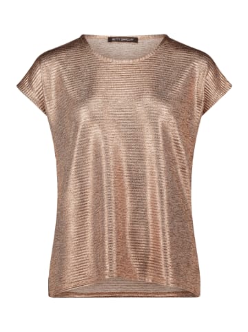 Betty Barclay Casual-Shirt mit Glanzeffekt in Metallic Rosé