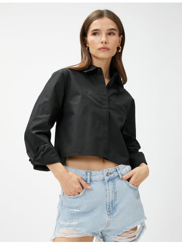 KOTON Shirt in Schwarz