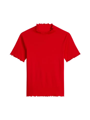 Marc O'Polo DENIM Ripp-T-Shirt slim in Carmine Red