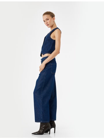 KOTON HOSEN in Dunkles Indigo