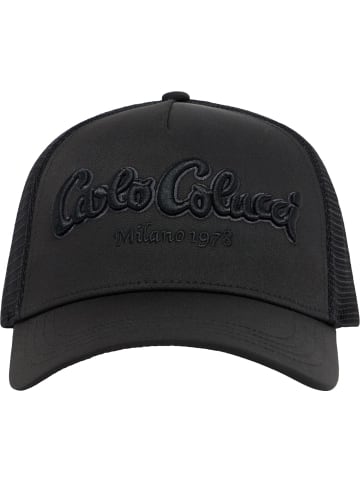 Carlo Colucci Trucker Cap Dujanic in Schwarz