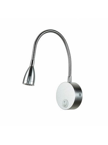 Licht-Erlebnisse Wandlampe EEK G (B)7.5 x (H)40 cm in SilberSilber