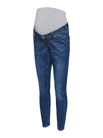 Vero Moda Umstandsjeans mit Skinny Fit in Medium Blue Denim