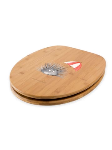 Mr. & Mrs. Panda Toilettendeckel Seeigel ohne Spruch in Braun