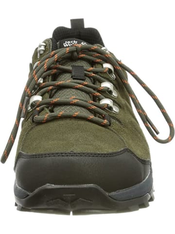 Jack Wolfskin Wanderschuh REFUGIO TEXAPORE LOW M in Khaki