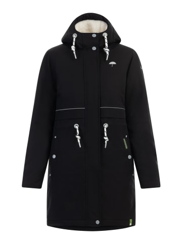 Schmuddelwedda Winterparka in Schwarz