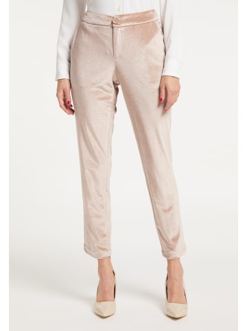 faina Damen Samthose in Champagner