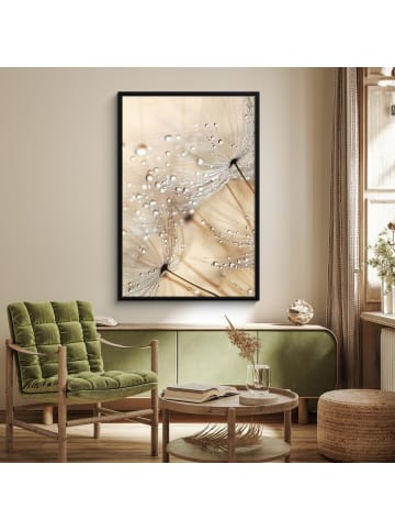 MuchoWow Poster mit Leiste Tropfen