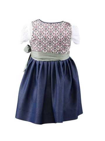 Berwin Kinderdirndl mit passender Spitzenbluse