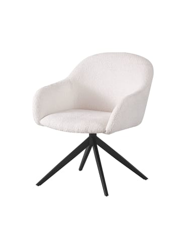 B&D Home Esszimmersessel Lena in Creme - (B)65 x (H)80 x (T)65cm
