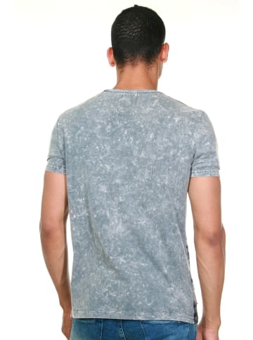 FIOCEO T-Shirt in grau blau