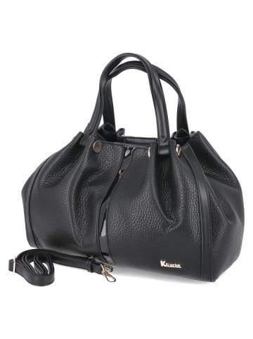 Kaerlek Handtasche in schwarz