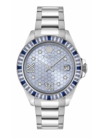Philipp Plein Analoguhr für Damen in silber