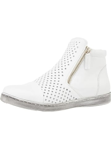Esgano Stiefeletten für Damen in weiß