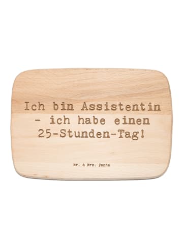 Mr. & Mrs. Panda holz servierbrett Spruch Assistentin Zauber mit... in Transparent
