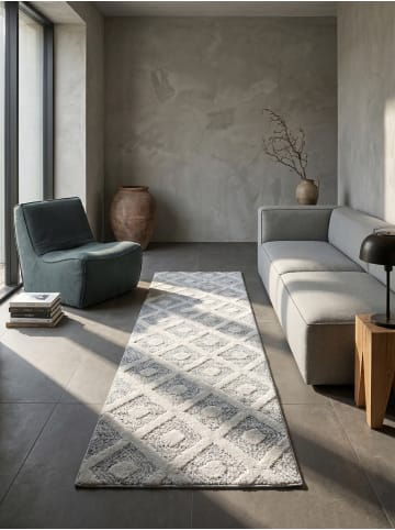 KADIMA DESIGN Teppich 3D Waschbar Geometrisch EISACK Strapazierfähig OEKO-TEX