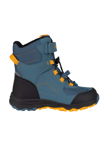 Trollkids Winterschuhe "Hafjell" in Stahlblau/Mango/Schwarz