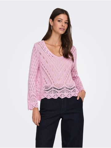 JDY Pullover 'New Sun' in Rosa