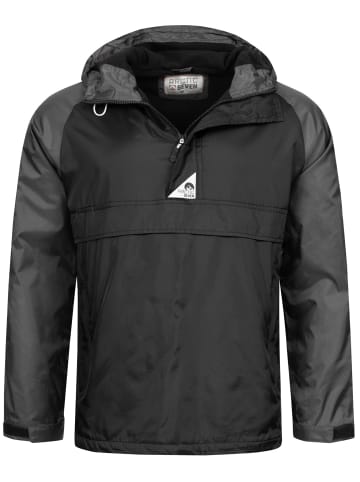 Arctic Seven Regenjacke Atmungsaktiv Outdoor Herren in Schwarz